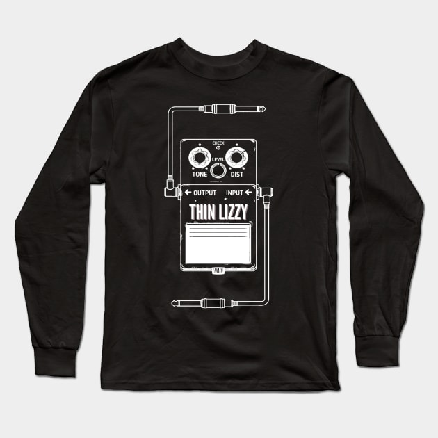 Thin Lizzy Long Sleeve T-Shirt by Ninja sagox